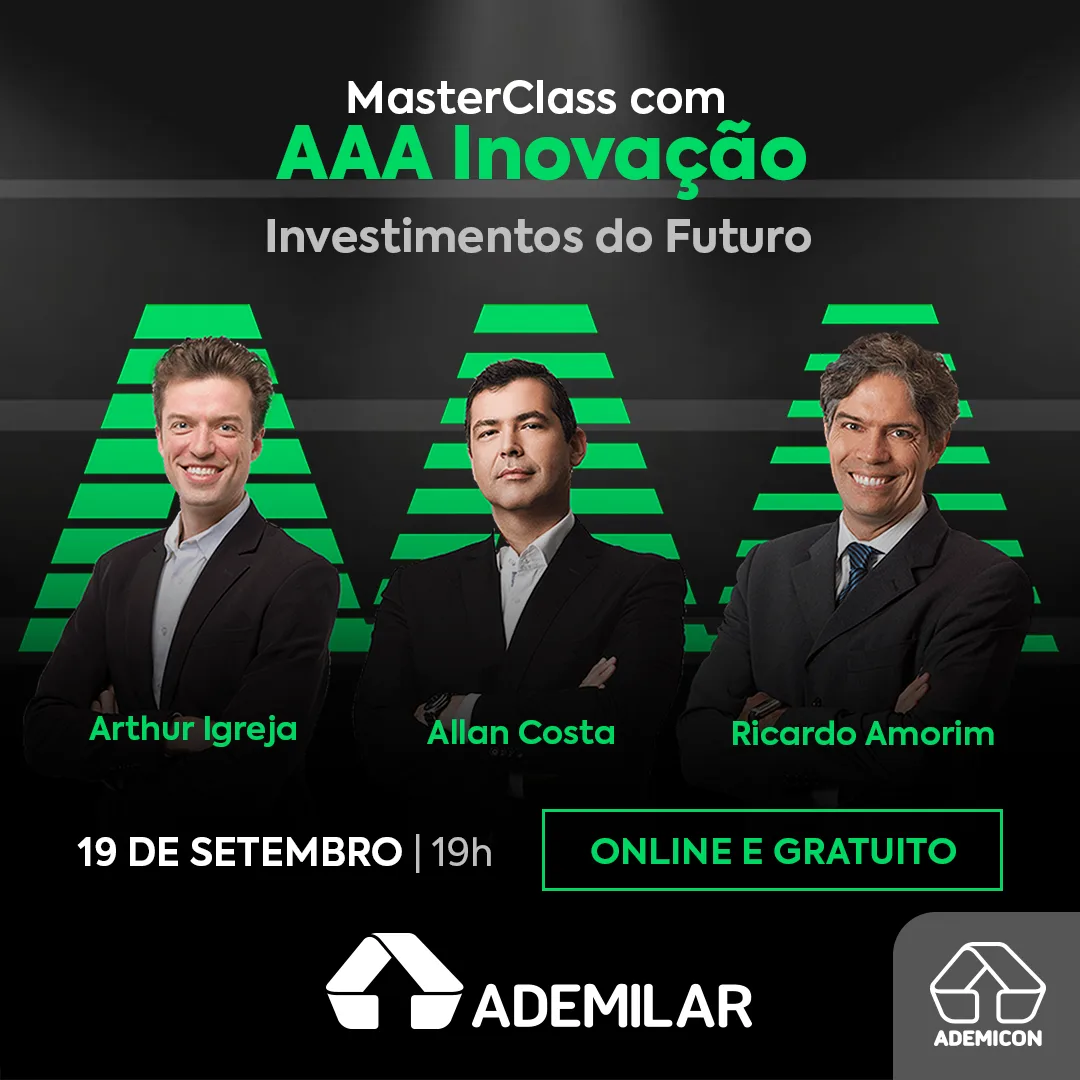Ademilar promove MasterClass com AAA Inovação